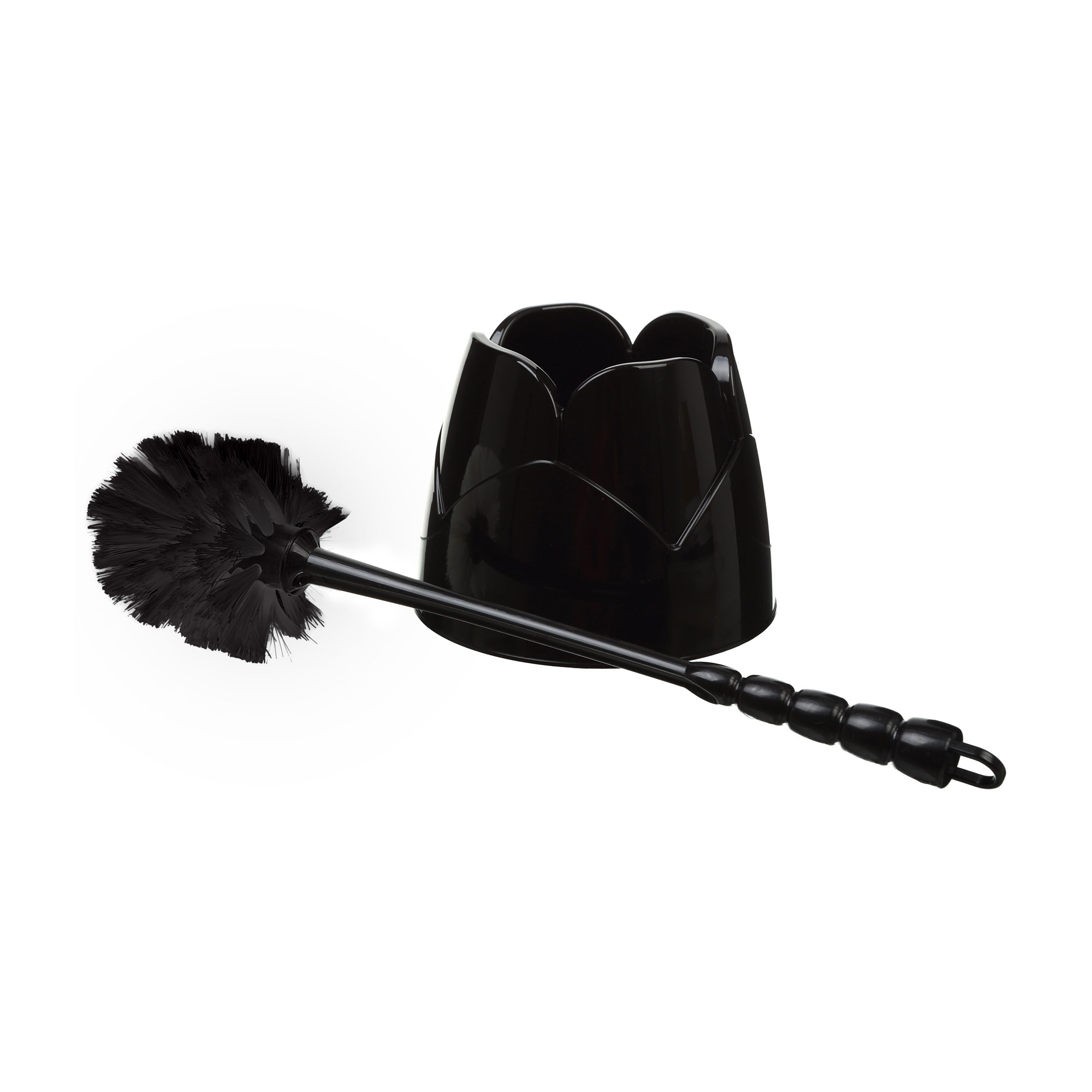 Йоржик для унітазу Ekodeo Tulip чорний, 1 шт (L9240BK)
